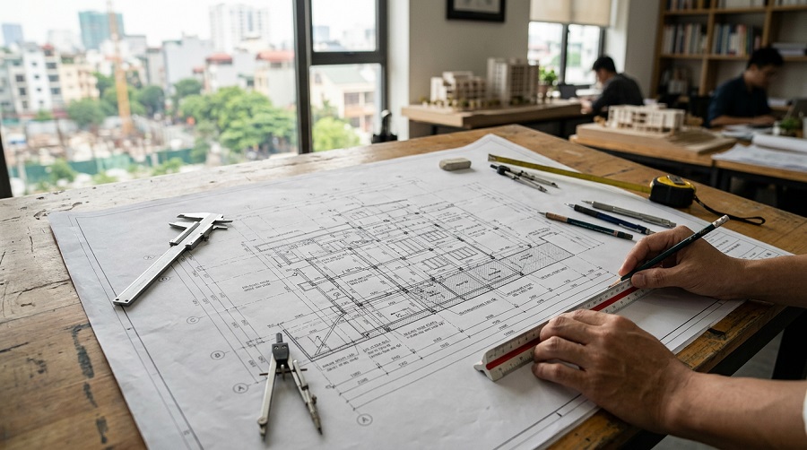 Lập Bản Vẽ Hiện Trạng 2 Bản vẽ hiện trạng là gì và vai trò quan trọng trong xây dựng