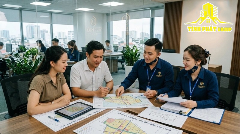 Tra cứu lộ giới nhà đất phường Bình Tân chuẩn 2026 4 Dịch vụ tra cứu quy hoạch, pháp lý nhà đất Tình Phát Group