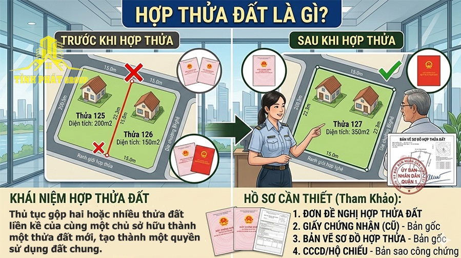 Hợp thửa đất là gì