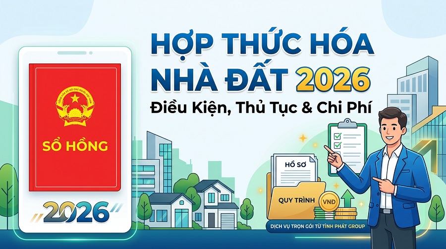 Hợp thức hoá nhà đất 2026