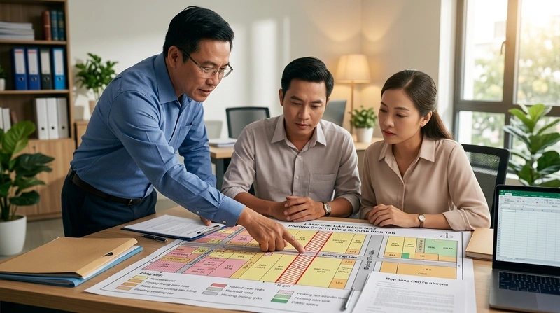 Tra cứu lộ giới nhà đất phường Bình Tân chuẩn 2026 2 Làm sao biết đất nằm trong lộ giới? Giải đáp theo Luật Đất đai mới nhất