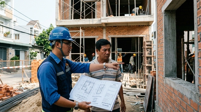 Dịch Vụ Hoàn Công Nhà Ở Bình Tân 2026: Thủ Tục & Chi Phí 4 4. Giải đáp chuyên sâu: Nhà xây sai phép có hoàn công được không?