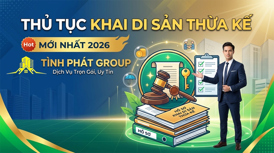 Khai Di Sản Thừa Kế 1 Thủ tục khai di sản thừa kế mới nhất 2026