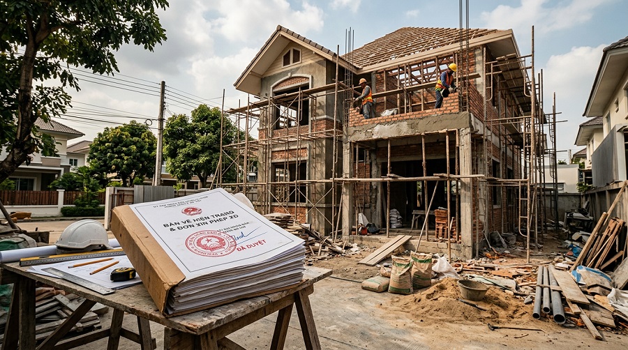 Lập Bản Vẽ Hiện Trạng 3 Các trường hợp bắt buộc phải lập bản vẽ hiện trạng nhà đất