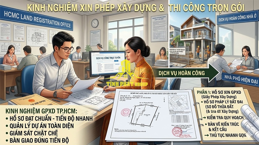 Hồ sơ xin phép xây dựng trọn gói
