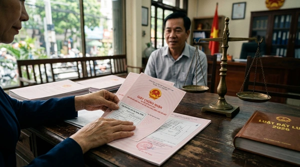 Cập nhật diện tích xây dựng trên sổ: Thủ tục năm 2026 2 Quy định pháp lý đất đai cấp đổi sổ