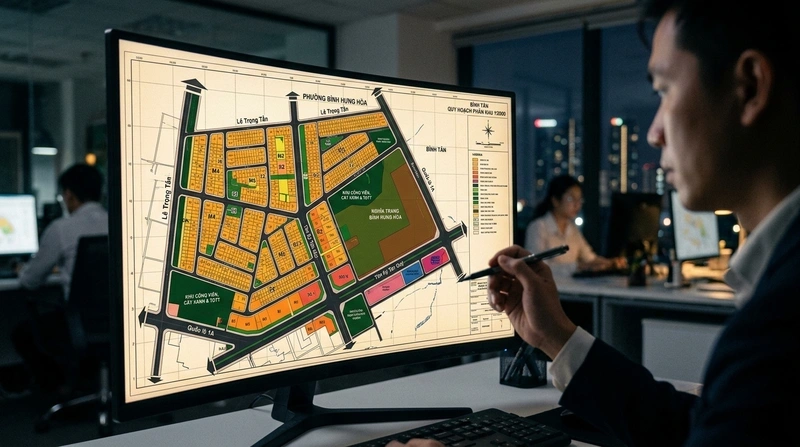 Cập nhật tình hình quy hoạch phường Bình Hưng Hòa mới nhất 2026