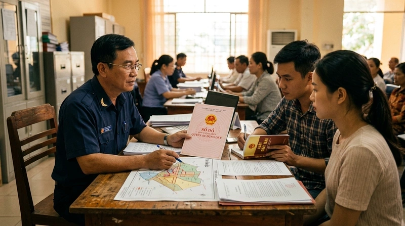 Cách soi quy hoạch xã Tân Vĩnh Lộc chuẩn xác 2026 3 Giải đáp: Đất nằm trong quy hoạch có sang tên được không?