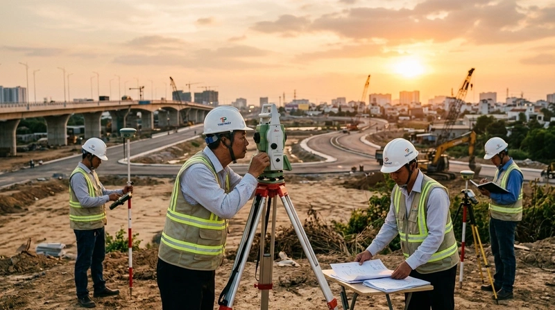 Tại sao nên chọn dịch vụ đo đạc nhanh chóng chính xác của Tình Phát?