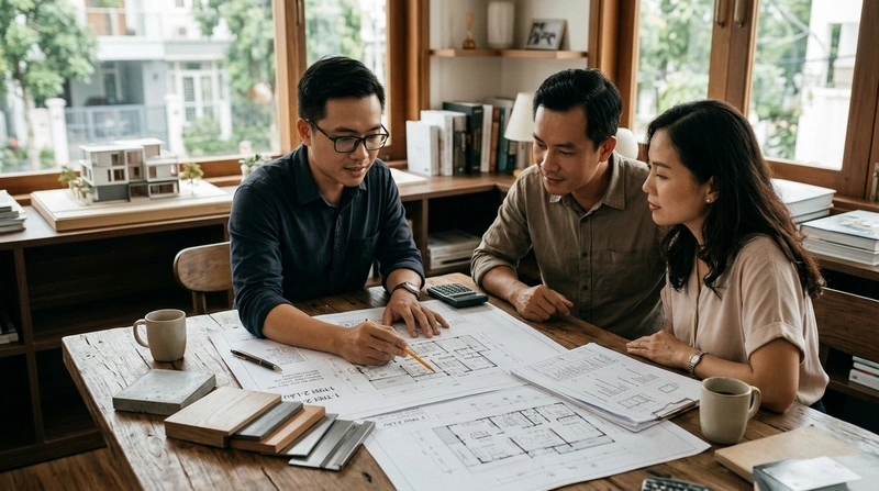 Thiết Kế Nhà 1 Trệt 2 Lầu Đẹp, Tối Ưu Cho 4-5 Người 5 Dự Toán Chi Phí Xây Và Thiết Kế Nhà 1 Trệt 2 Lầu Trọn Gói