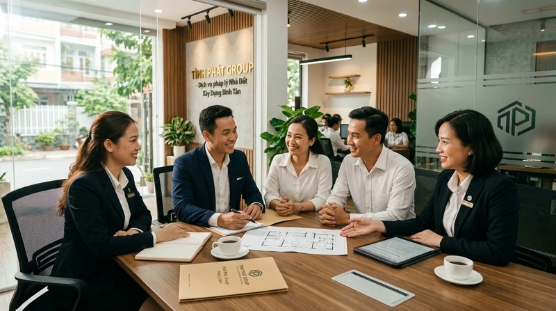 Tình Phát Group - Chuyên gia dịch vụ pháp lý nhà đất xây dựng quận Bình Tân