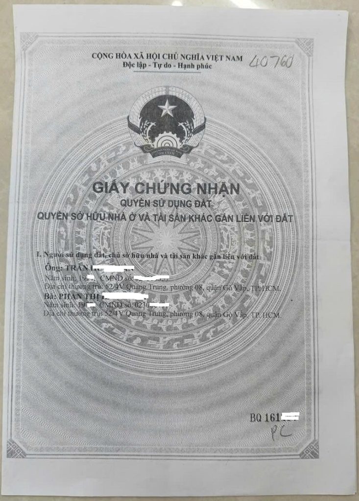 Dịch vụ đổi sổ hồng cấp mới sổ lần đầu tại Bình Tân - Tình Phát Group 1 Dịch vụ đổi sổ hồng cấp mới sổ lần đầu tại Bình Tân