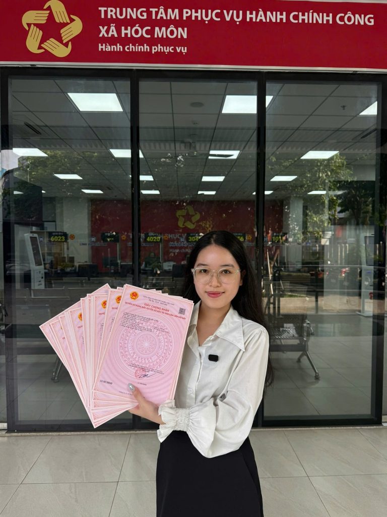 Dịch vụ đổi sổ hồng cấp mới sổ lần đầu tại Bình Tân